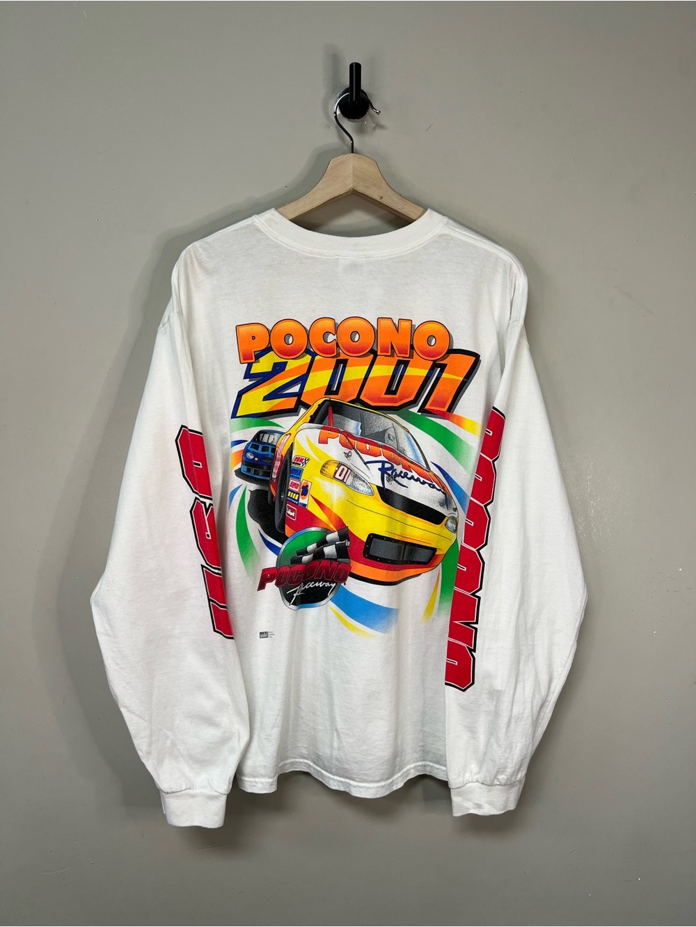 2001 Nascar Long Sleeve Shirt